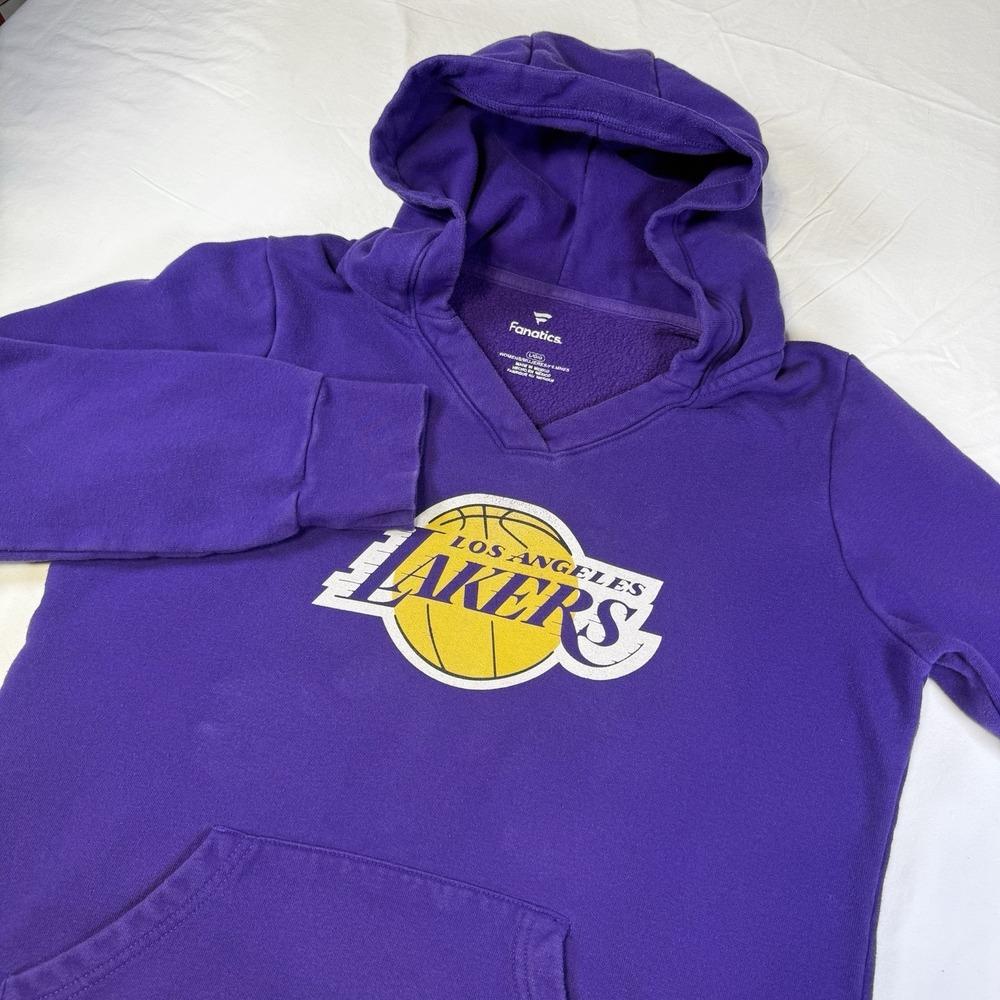 Fanatics Los Angeles LA‎ Lakers Hoodie Pullover Long Sleeve Women's Size Large